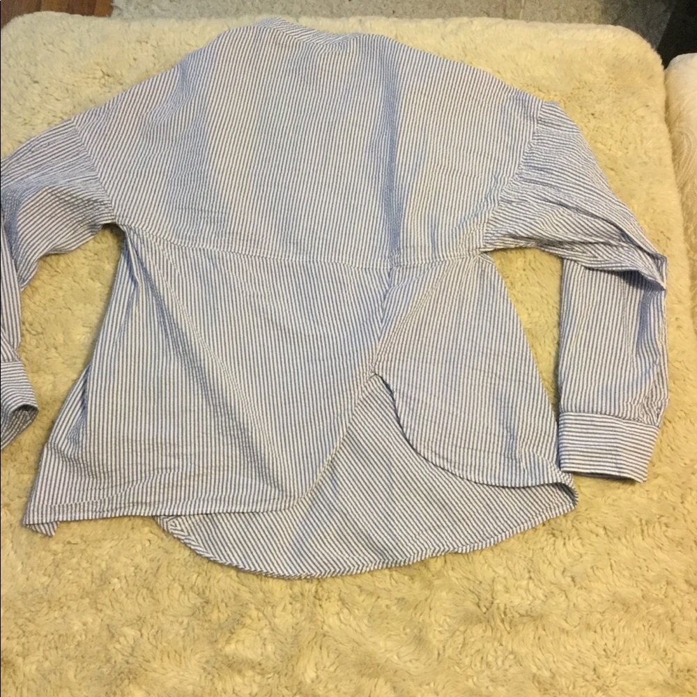 SOLD Habitual Large asymmetrical one shoulder top - Picture 8 of 8